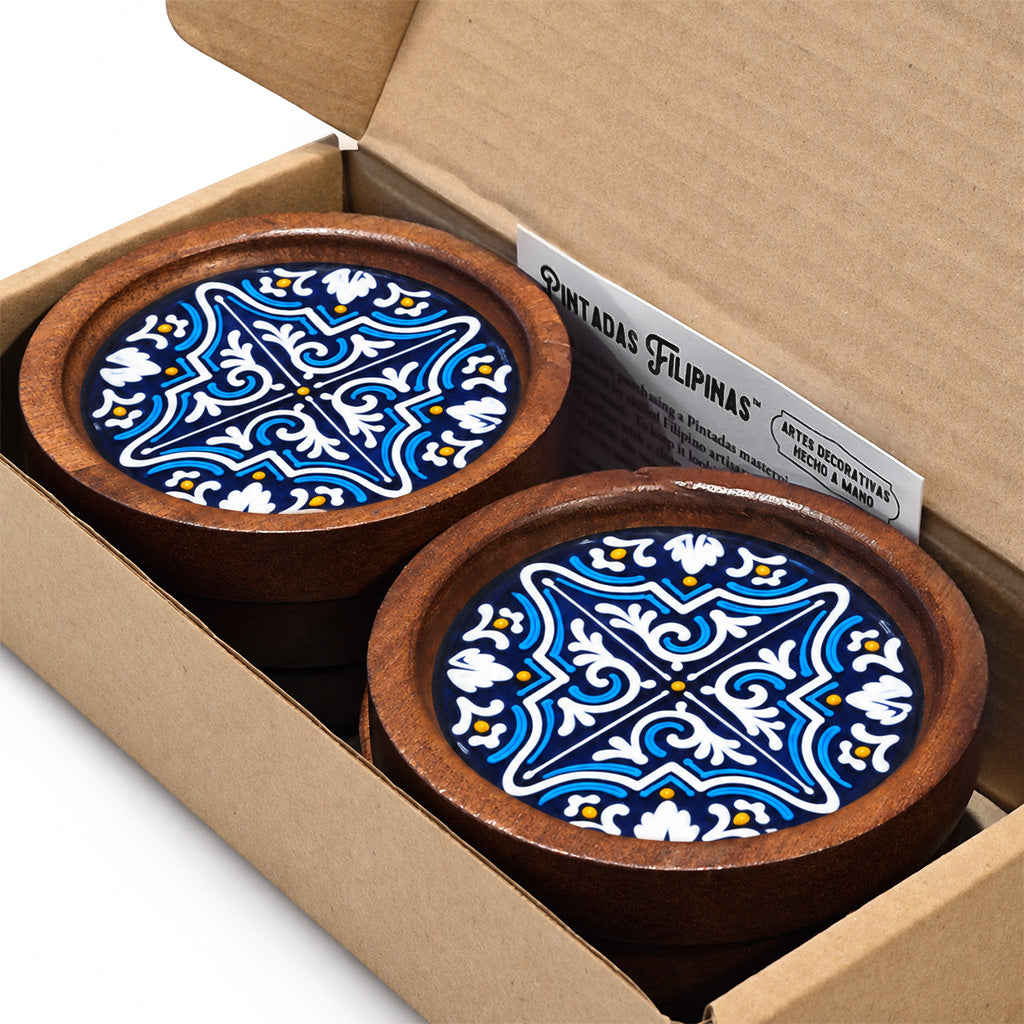Bilbao - Set of 6 Bar Coasters