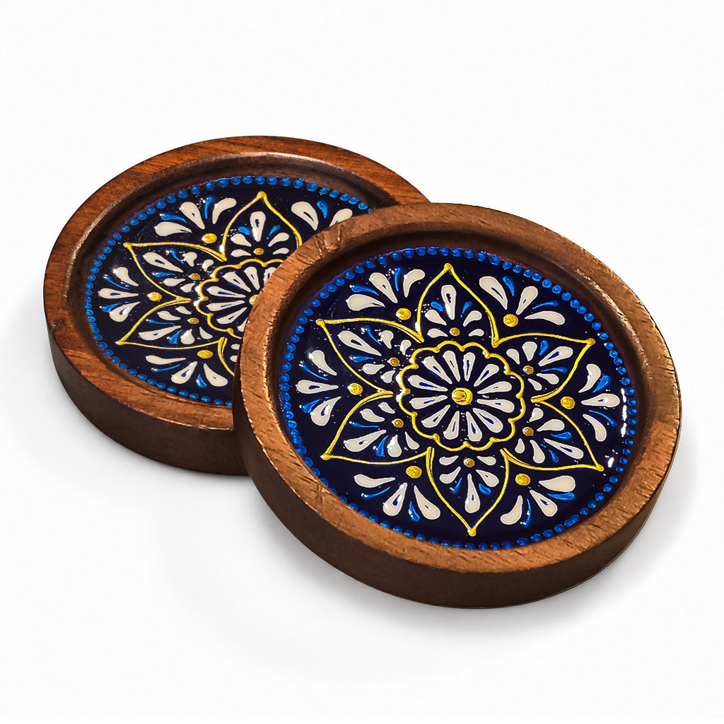 Lirio Azul - Set of 6 Bar Coasters