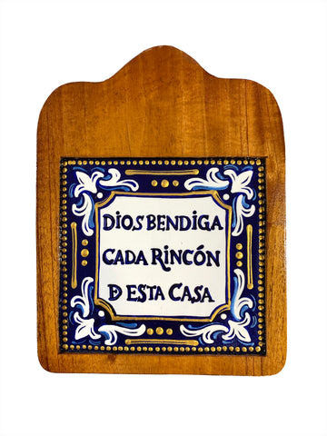 Bendición de Casa - Azul Real