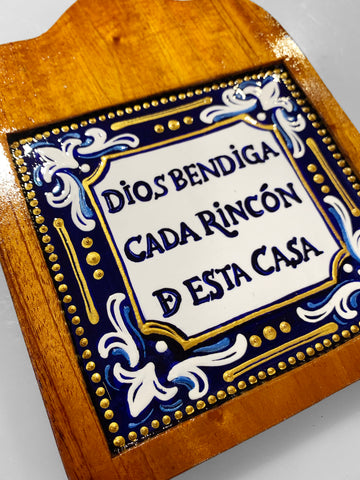 Bendición de Casa - Azul Real